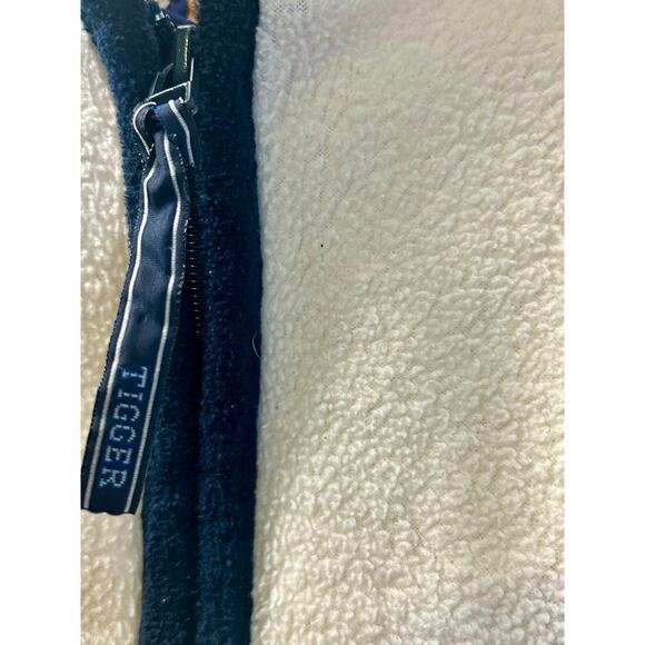Vintage Tigger White 3/4 Zip Fleece SZ M Pooh 100 Acre Collection Jerry Leigh - Picture 9 of 10